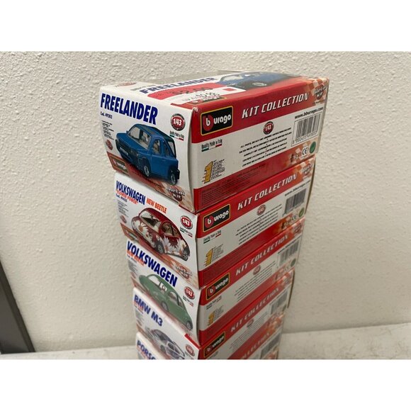 Lot of 6 Bburago 1/43 Porsche GT3 Cup Metal Kit Car Models – Diecast Collection - Picture 5 of 10